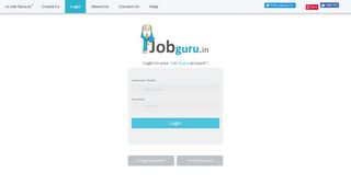 
                            1. CV - Jobguru.in : Create Resume online | Login