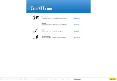 
                            2. CV-online.se: CVonNET.com