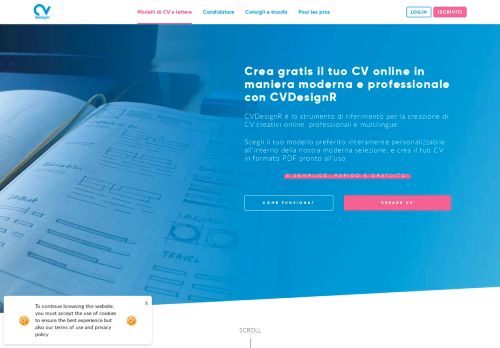 
                            7. CVDesignR: Creare il progetto del CV, Strumento di creazione CV ...