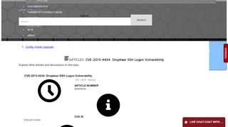 
                            8. CVE-2013-4434: Dropbear SSH Logon Vulnerability - Unitrends Support