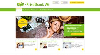 
                            2. CVW-Privatbank AG: Startseite