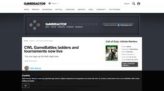 
                            6. CWL GameBattles ladders and tournaments now live - Call of Duty ...