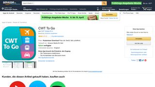 
                            9. CWT To Go: Amazon.de: Apps für Android