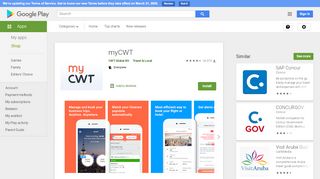 
                            6. CWT To Go - Apps on Google Play