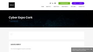 
                            13. Cyber Expo Cork - Big on life, tech, talent - IT@Cork
