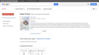 
                            4. Cyber Fraud: Tactics, Techniques and Procedures - Google Books-Ergebnisseite