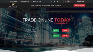 
                            1. Cyber FX Leading Online Trading Platform Providers