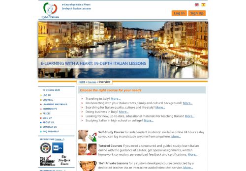 
                            7. Cyber Italian - Language Courses Available Online