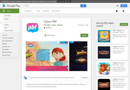 
                            3. Cyber PBF – Apps no Google Play