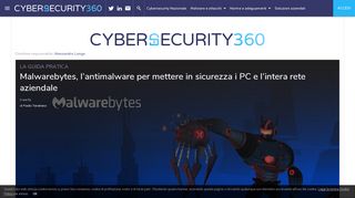 
                            7. Cyber Security 360 - Tutto sulla sicurezza informatica e sul cyber crime