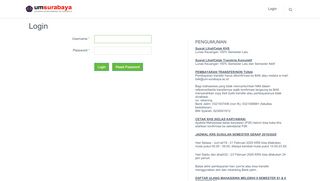 
                            8. Cybercampus UMSurabaya: Login