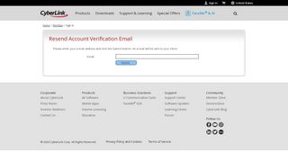 
                            4. CyberLink - Email Request to Start Account