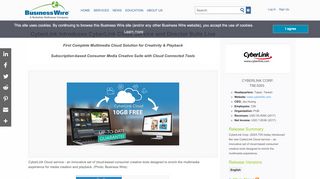 
                            5. CyberLink Introduces CyberLink Cloud Service and Director Suite Live ...