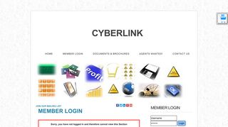 
                            11. Cyberlink - Member Login - small business internet communications ...