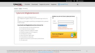 
                            1. CyberLink Mitgliederbereich