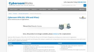 
                            12. Cyberoam VPN (SSL VPN and IPSec) | CyberoamWorks.com