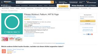 
                            5. CYBEROBICS - Fitness Workouts: Amazon.de: Apps für Android
