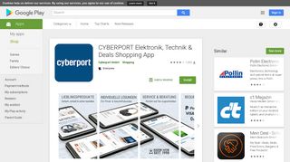 
                            7. CYBERPORT Elektronik, Technik & Deals Shopping App - Apps on ...