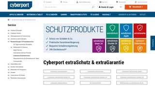
                            12. Cyberport extraSchutz & extraGarantie: kostengünstige ...