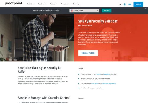 
                            2. Cybersecurity Solutions - Small Business Essentials | Proofpoint AU AU