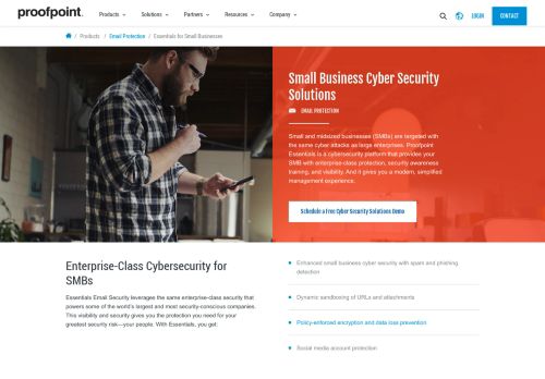 
                            1. Cybersecurity Solutions - Small Business Essentials | Proofpoint
