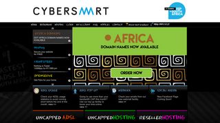 
                            8. CYBERSMART - Cheapest ADSL in South Africa, Cheapest Hosting in ...