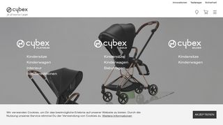 
                            8. CYBEX: Kindersitze, Buggys und Babytragen