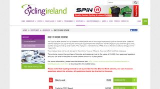 
                            10. Cycling Ireland | Bike to work scheme