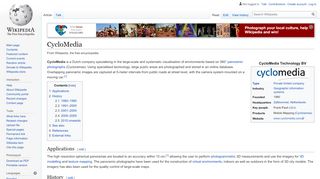 
                            13. CycloMedia - Wikipedia