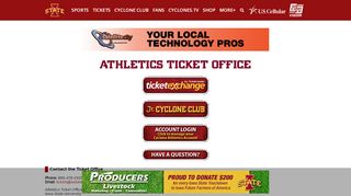 
                            6. Cyclone Athletics Tickets - Iowa State University Athletics