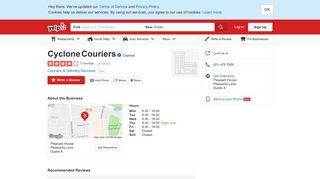 
                            9. Cyclone Couriers - Couriers & Delivery Services - Pleasants Lane ...