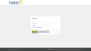 
                            2. Cydcor - Login