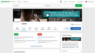 
                            6. Cyient - My relationship with My CYIENT | Glassdoor.co.in