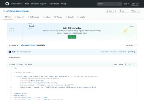 
                            11. cyle/php-secure-login - GitHub