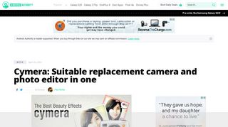 
                            5. Cymera Android App Review : A suitable replacement camera and ...