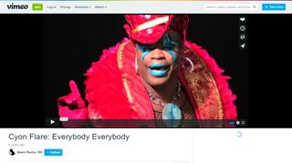 
                            7. Cyon Flare: Everybody Everybody on Vimeo