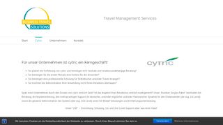 
                            7. Cytric – Business Travel Solution