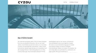 
                            1. CYZOU GmbH