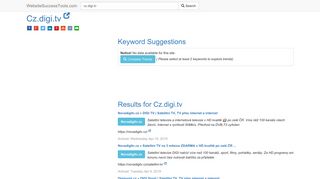 
                            12. Cz.digi.tv Error Analysis (By Tools) - WebsiteSuccessTools.com