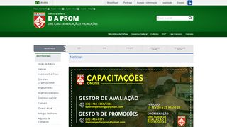 
                            5. D A Prom - Página inicial - Exército Brasileiro