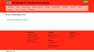 
                            12. D G I s, Foreningsservice - Bredebro IF