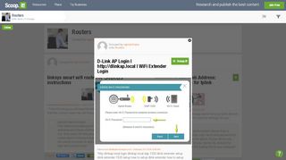 
                            8. D-Link AP Login | http://dlinkap.local | WiFi E... - Scoop.it