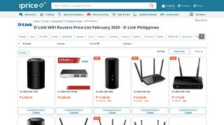 
                            9. D-Link WiFi Routers Price List in Philippines for February, 2019 | iPrice