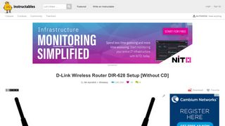 
                            9. D-Link Wireless Router DIR-628 Setup [Without CD]: 5 Steps