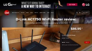 
                            7. D-Link's budget AC1750 router gives great bang for your buck - CNET