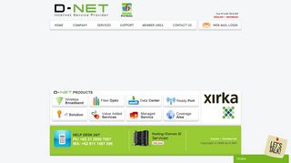 
                            5. D-NET - Internet Service Provider