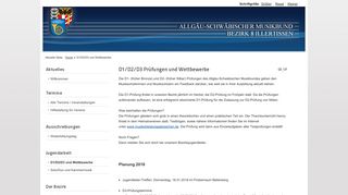 
                            11. D1/D2/D3 und Wettbewerbe - Allgäu-Schwäbischer ... - ASM Bezirk 8