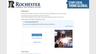 
                            12. D2L Brightspace Login for Rochester Community & Technical College