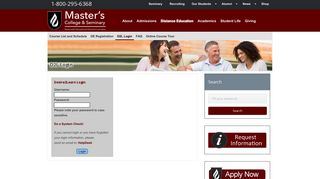 
                            12. D2L Login | Masters College & Seminary