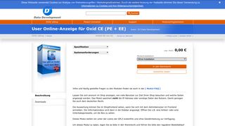 
                            7. D3 - Oxidmodule | User Online-Anzeige für Oxid CE (PE + EE ...